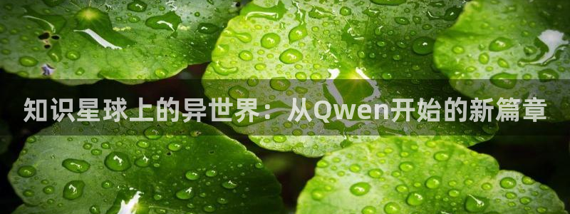 穿成龙族唯一的幼崽txt趣书网：知识星球上的异世界：从Qwen开始的新篇章