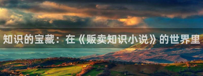 笔趣书阁红色：知识的宝藏：在《贩卖知识小说》的世界里